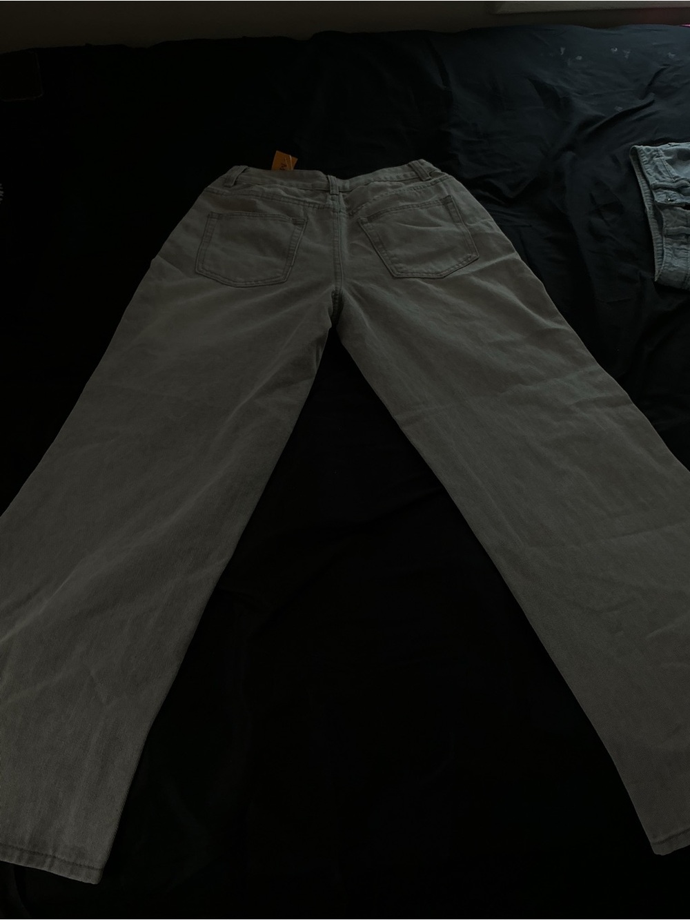 Just My Size Women's Straight-Leg Pants in Light Gray